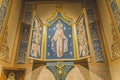 Virgin Mary Side Chapel Cathedral Saint Augustine Florida