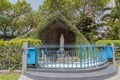 The Virgin Mary grotto at Holy Cross Cathedral Lagos Nigeria