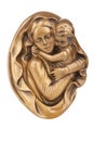 Virgin Mary holding baby Jesus Royalty Free Stock Photo