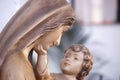 Virgin Mary and Jesus Royalty Free Stock Photo