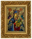 Virgin Mary and Jesus Royalty Free Stock Photo