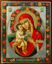 Virgin Mary and Jesus Royalty Free Stock Photo