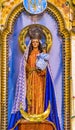 Mary Statue Basilica San Cristobal Church Puebla Mexico Royalty Free Stock Photo