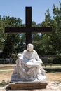 Virgin Mary and Jesus statue