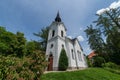 Virgin Mary of Lourdes chapel - Konstantinovy Lazne Royalty Free Stock Photo