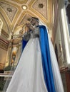 Virgin Mary in Rioverde Mexico Inside the Church Royalty Free Stock Photo
