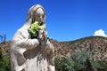 Virgin Mary at Santuario de Chimayo, New Mexico Royalty Free Stock Photo