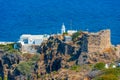 Virgin Mary Spiliani Monastery at Greek island Nisyros