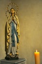 Virgin Mary statue