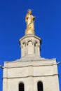 Virgin Mary statue in Avignon, France Royalty Free Stock Photo