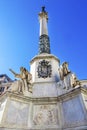 Virgin Mary Statue Immaculate Conception Column Rome Italy Royalty Free Stock Photo