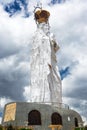 Virgin Mary Statue in Peru Royalty Free Stock Photo