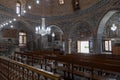 Virgin Mary Syriac Orthodox Church in Diyarbakir, Turkey. Detail from inside the church.