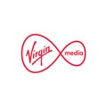 Virgin Media CBS logo on white background