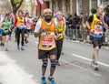 Virgin Money London Marathon. 24th April 2016. Royalty Free Stock Photo