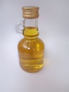 Virgin olive oil in bottle