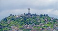 The Virgin of the Panecillo, Quito Ecuador Royalty Free Stock Photo