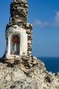 Virgin of Pilon de Azucar in Guajira Colombia. Travel concept. Royalty Free Stock Photo