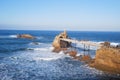 The Virgin Roc in Biarritz Royalty Free Stock Photo