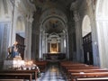 Virgin Sanctuary in Bobbio. Royalty Free Stock Photo