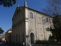 Virgin Sanctuary in Bobbio. Royalty Free Stock Photo