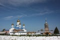 The Virgin of Tikhvin Monastery. Panorama.