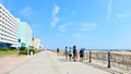 Virginia Beach Boardwalk, Virginia, USA Royalty Free Stock Photo