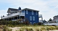 Virginia beach eastern shore oceanfront home Royalty Free Stock Photo