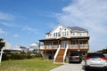 Virginia beach eastern shore oceanfront home Royalty Free Stock Photo