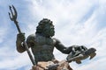 Virginia Beach Netpune Statue Royalty Free Stock Photo