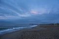 Virginia beach sunrise pier Royalty Free Stock Photo