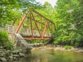 Virginia Creeper Trail near Damascus, Virginia Royalty Free Stock Photo