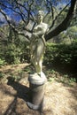 The Virginia Dare Statue at Elizabethan Gardens, Roanoke Island, NC