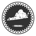 Virginia state map