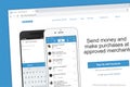 Venmo website homepage. Send money to friends and family quickly and easily from the app