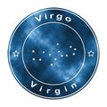 Virgo Star Constellation, Virgin Constellation Royalty Free Stock Photo