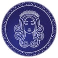 Virgo Zodiac Sign of Horoscope, Astrology Symbol