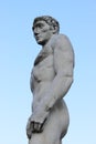 Virile statue Royalty Free Stock Photo