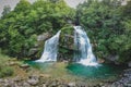 Virje waterfall in Bovec, Slovenia