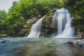 Virje waterfall in Bovec, Slovenia