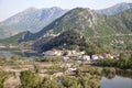 Virpazar village on Skadar lake, Montenegro