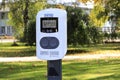 Virta Charging Point in Finland Royalty Free Stock Photo