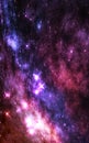 Virtical Space Stars Nubile Heavens Abstract Background Art