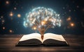 Virtual Brain: A Creative Reading Experience. Generative By Ai