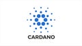 Virtual cryptocurrency - financial technology and internet money. Concept of Cardano ADA Coin , a Cryptocurrency