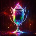 Virtual digital trophy for online gaming and esports