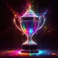 Virtual digital trophy for online gaming and esports