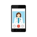 Virtual doctor on your phone. Call the doctor to get online diagnosis and prescription. Online consultation