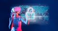 Virtual Reality and Cybersecurity: A Futuristic Approach to Protecting Data and Privacy in the Digital Landscape XDMCP Royalty Free Stock Photo