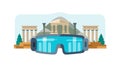 Virtual Reality Goggles Vector Icon, vector design Generative AI Royalty Free Stock Photo